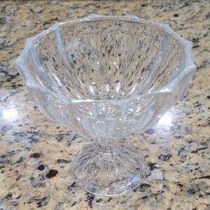 Elegant Clear Glass/crystal Candy Dish